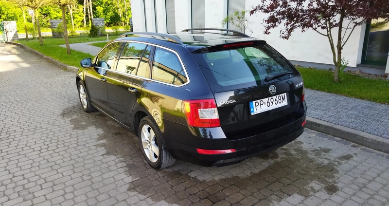 Skoda Octavia cena 37000 przebieg: 214800, rok produkcji 2015 z Wyrzysk małe 154